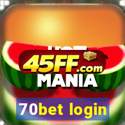 70bet login